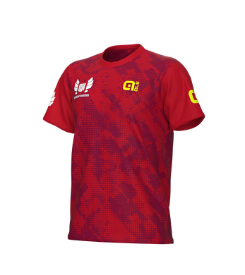 Camiseta Técnica Chico roja 2022