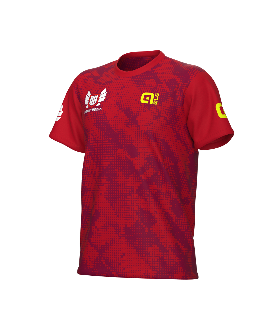 Camiseta Técnica Chico roja 2022